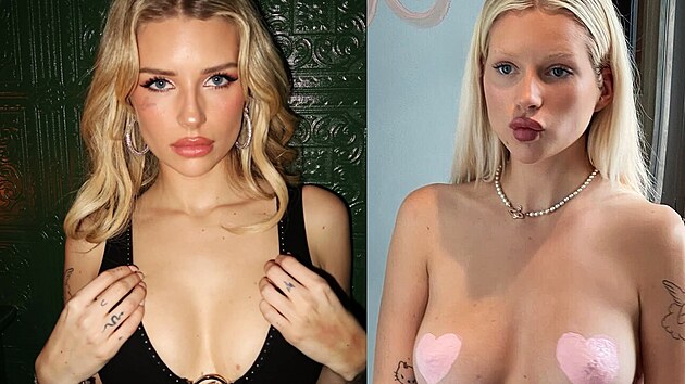 Modelka Lottie Mossov na Instagramu