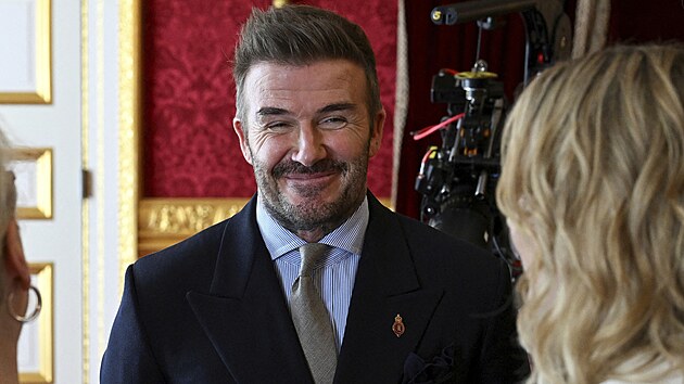 David Beckham na udlen Kings Foundation Awards v Londn (12. ervna 2025)