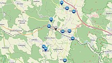 V Mikroregionu Kahan na Brn�nsku byla v roce 2025 k dispozici sdílená kola.