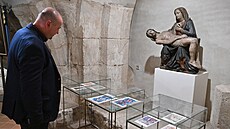 Výstava v krypt brnnské katedrály, kde je poprvé vystavený také relikviá s...