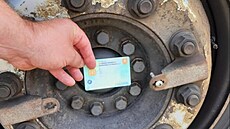 Slovenský autobus ve �patném technickém stavu, kontrolovaný v Hodonín�. (�erven...