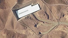 Satelitní fotografie od Planet Labs zachycuje íránské zaízení Fordó na...