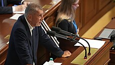 Opoziní hnutí ANO iniciovalo mimoádnou schzi Snmovny s cílem vyslovit...