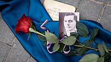 Nový kámen zmizelých pipomíná knihkupce Václava Patku.