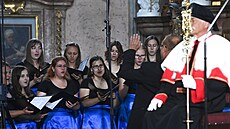 Slavnostní inaugurace rektora Univerzity Palackého v Olomouci (UP) Michaela...