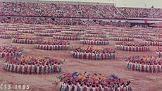 Spartakiáda v roce 1985.