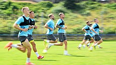 Fotbalisté prvoligových Teplic na startu letní pípravy.