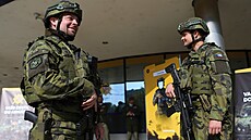 Armáda má nové náborové stedisko v centru Liberce. (17. ervna 2025)