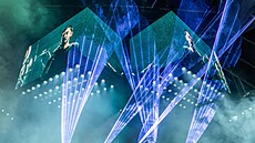 Linkin Park na koncert na festivalu Rock for People (14. ervna 2025, Hradec...