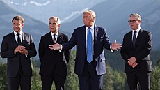 Americký prezident Donald Trump na summitu G7 v Kanad. (16. ervna 2025)