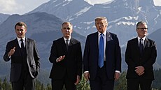 Americký prezident Donald Trump na summitu G7 v Kanad. (16. ervna 2025)