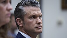 Americký ministr obrany Pete Hegseth bhem slyení ve Snmovn reprezentant...