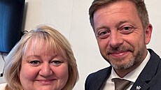 Ministr vnitra Vít Rakuan popál ve tvrtek poslankyni hnutí STAN Han...