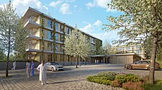 Nové zdravotn-sociální centrum na erveném kopci v Brn poslouí rzným...