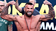 Karlos Vémola p�ed Oktagonem 72 v Edenu