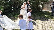 Komtesa Czernin Maria Gloria z chudenické vtve lechtického rodu si v sobotu v...