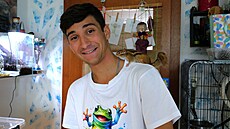 Burunduk Alvin se rád prob�hne po pokoji nebo �plhá po svém majiteli. Zví�e...