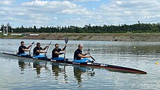 �eský �ty�kajak Michal Kulich, Daniel Havel, Jakub �picar a Radek �louf...