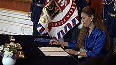 Prezident Pavel jmenoval novou ministryni spravedlnosti Decroix