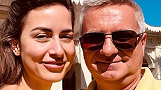 Alexandra Mynáová a její manel Vratislav Myná na dovolené v Turecku (erven...