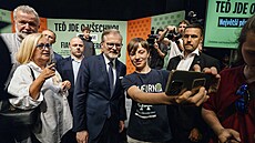 Pedvolební roadshow lídr SPOLU v Praze. (12. kvtna 2025)