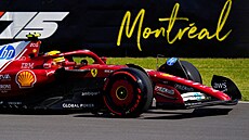 Lewis Hamilton z Ferrari b�hem kvalifikace na Velkou cenu Kanady