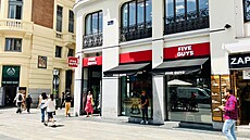 Poboka Five Guys v Madridu (12. ervna 2025)