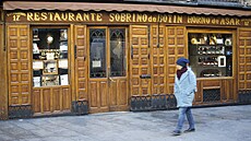 Nejstarí restaurace svta Sobrino de Botin otevela v Madridu v roce 1725....