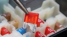 Spálená automobilová pojistka