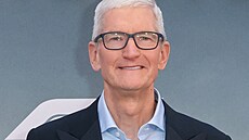 Tim Cook v New Yorku na premié�e filmu F1 (16. �ervna 2025)