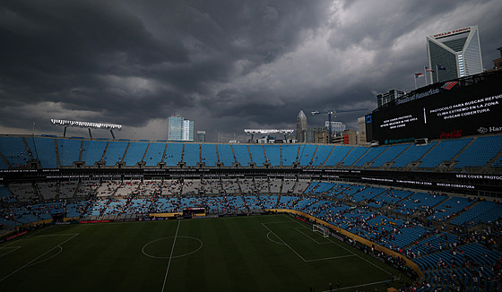 Poasí nad stadionem v Charlotte bhem osmifinále MS klub mezi Chelsea a...