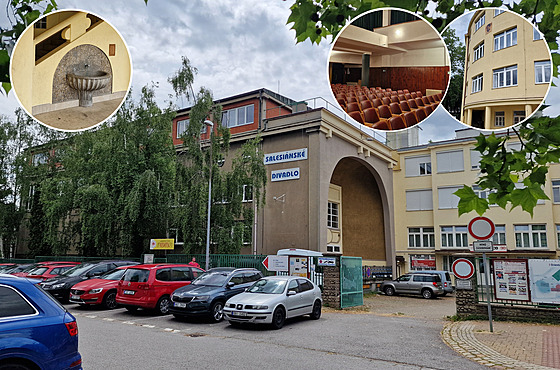 V konstruktivistickém módu. Salesiánské divadlo bylo nedílnou sou�ástí areálu v...