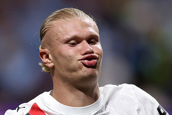 Erling Haaland v druhém zápase na MS tým.