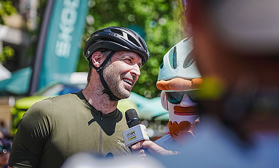Petr �ech zvládl St�ední trasu �eské L�Etape (97 km) v �ase 3:07:28.