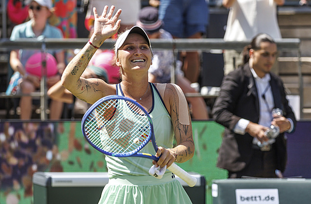 Tenis ONLINE: Vondroušová po bitvě slaví třetí titul, Lehečka čelí ve finále Alcarazovi