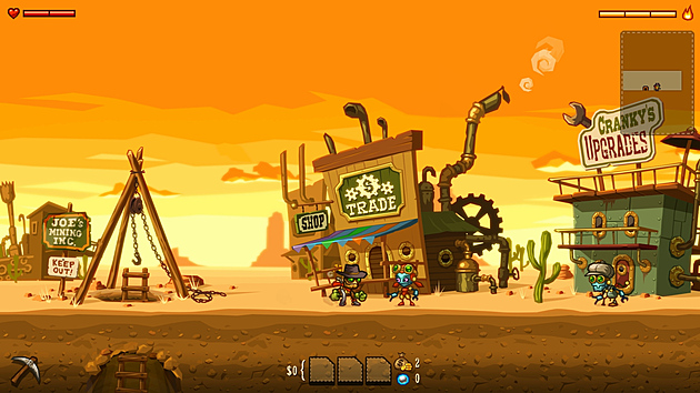 Stahujte zdarma vynikající SteamWorld Dig, dvojka je v obří slevě