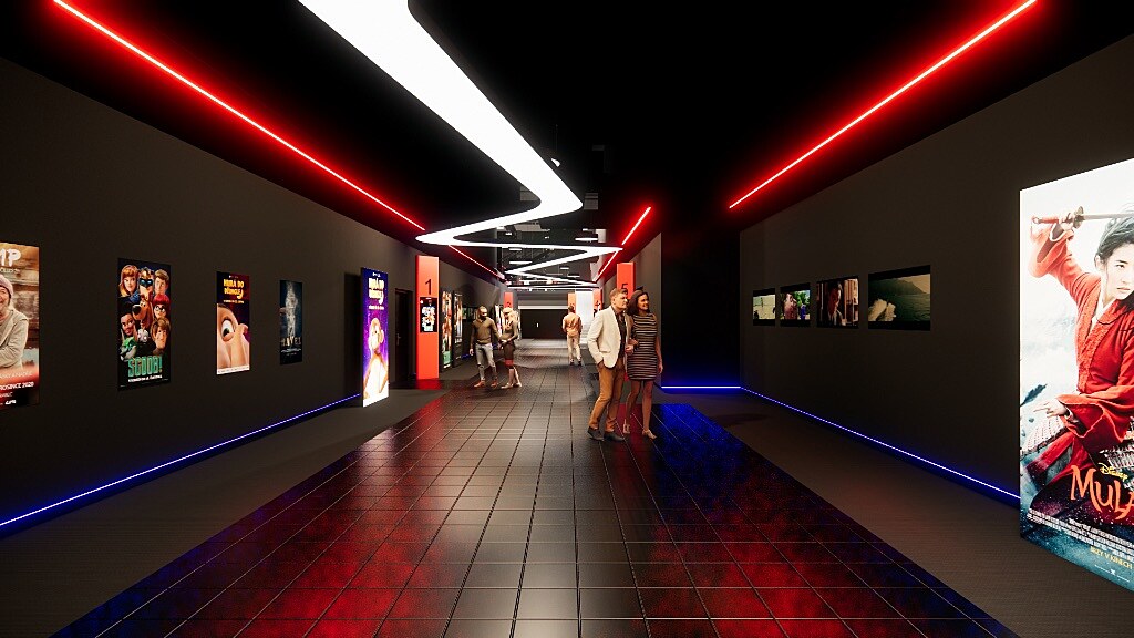 Vizualizace podoby karlovarského multiplexu