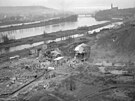 Destrukce podolské cementárny. (12. b�ezna 1951)