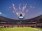 Kansas City Stadium, v roce 2026 bude hostit fotbalové mistrovstí sv�ta.