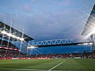 BMO Field v kanadském Torontu, kde se odehraje �ást fotbalového mistrovství...