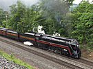 proudnicová parní lokomotiva N&W Class J
