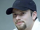 Hokejový útoník Petr Sýkora, kdy hrával za New Jersey (snímek z ervna 2000).
