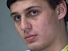 Hokejový útoník Pavel Brendl v dresu eské dvacítky.