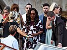 Oprah Winfrey - první den svatby miliardáe Jeffa Bezose a novináky Lauren...