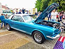 Ikonick vetern Ford Mustang na akci Sodomkovo Vysok Mto v ervnu 2025. (23....