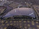 SoFi Stadium v Los Angeles.