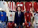 Pavel Nedvd, nov generln manaer eskch fotbalovch reprezentac, pzuje v...