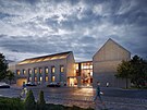 Vizualizace budoucho pavilonu psychiatrie v Oblastn nemocnici Jin