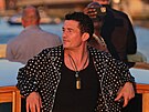 Orlando Bloom - tetí den svatby miliardáe Jeffa Bezose a novináky Lauren...