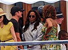 Orlando Bloom a Oprah Winfreyová - druhý den svatby miliardáe Jeffa Bezose a...